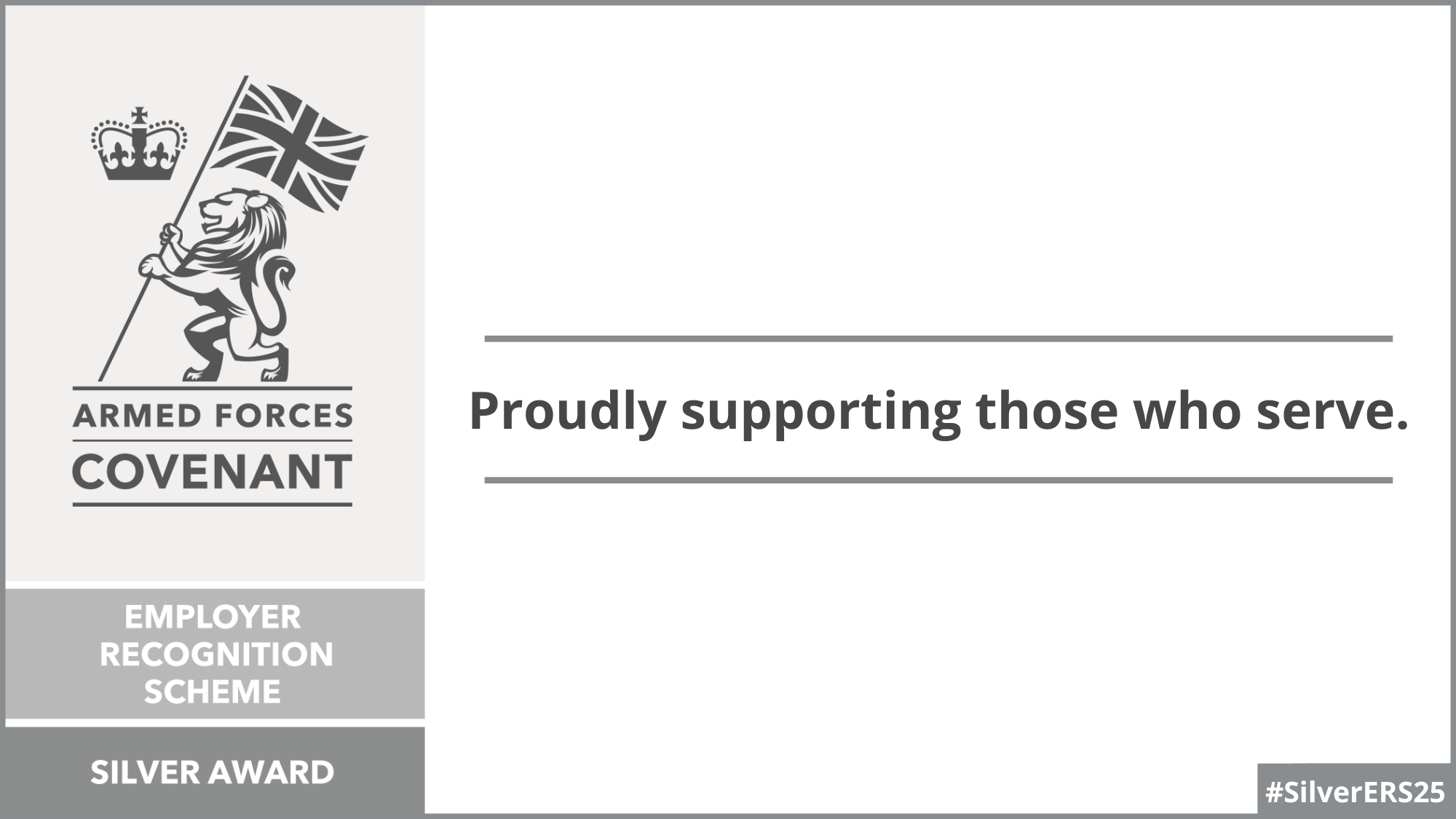 Oxford Sigma Awarded Silver Status by the UK Defence Employer Recognition Scheme (ERS)