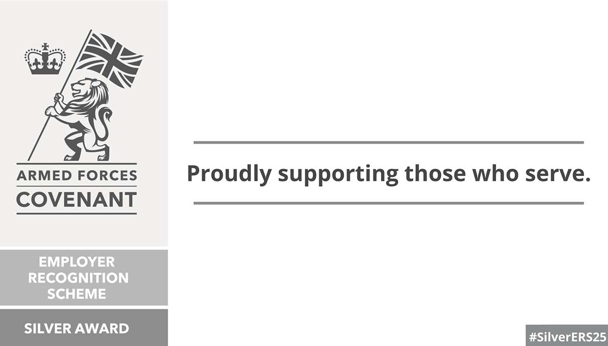 Oxford Sigma Awarded Silver Status by the UK Defence Employer Recognition Scheme (ERS)