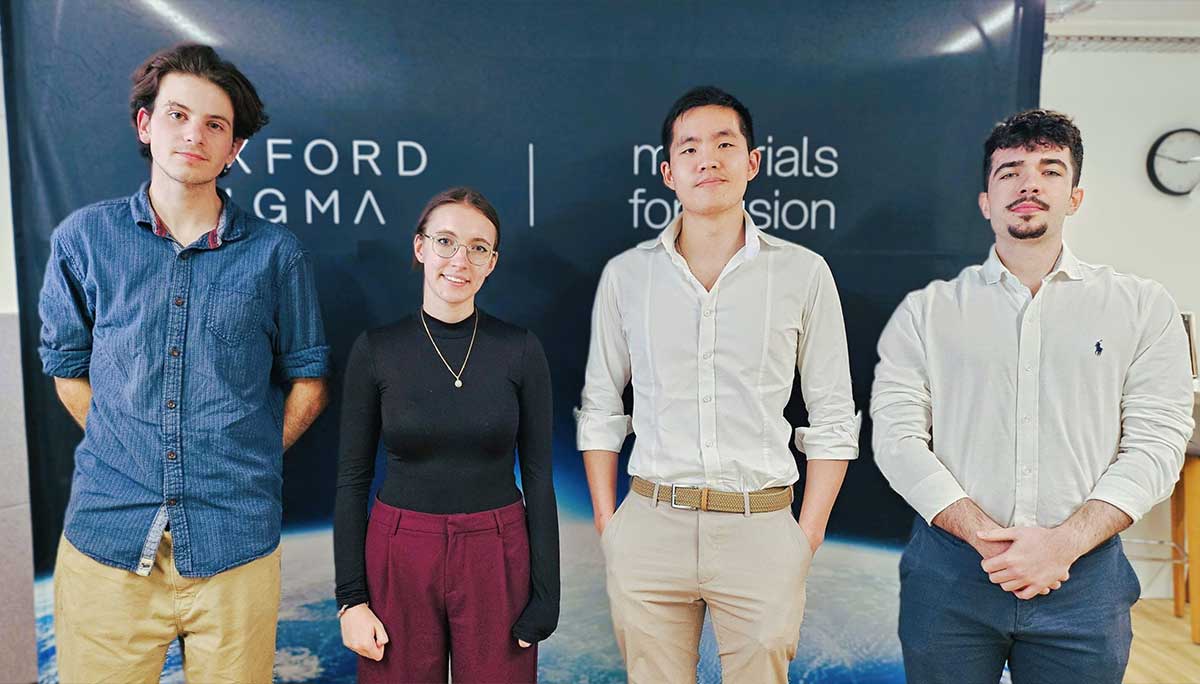 Oxford Sigma’s Annual Summer Internship Programme 2025: Empowering the Next Generation of Fusion Innovators