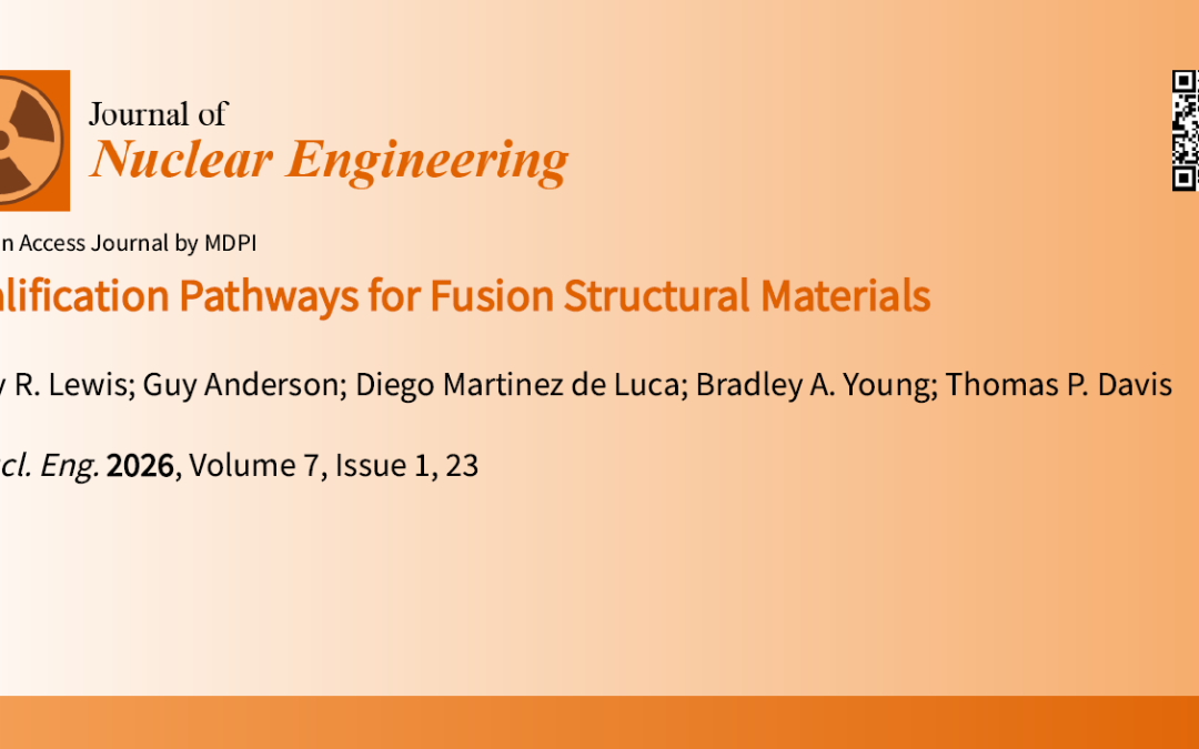 Oxford Sigma Peer-Reviewed Paper Maps the Qualification Pathway for Fusion Structural Materials