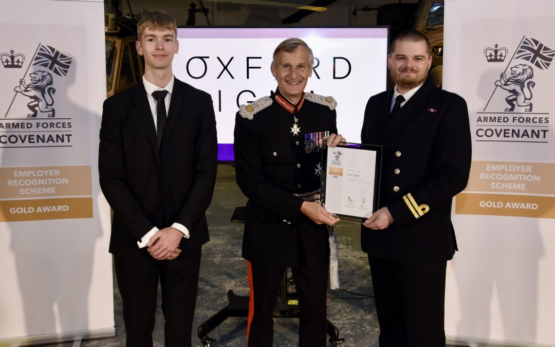 Oxford Sigma Among UK’s Leading Armed Forces Supporters Recognised with ERS Gold Award