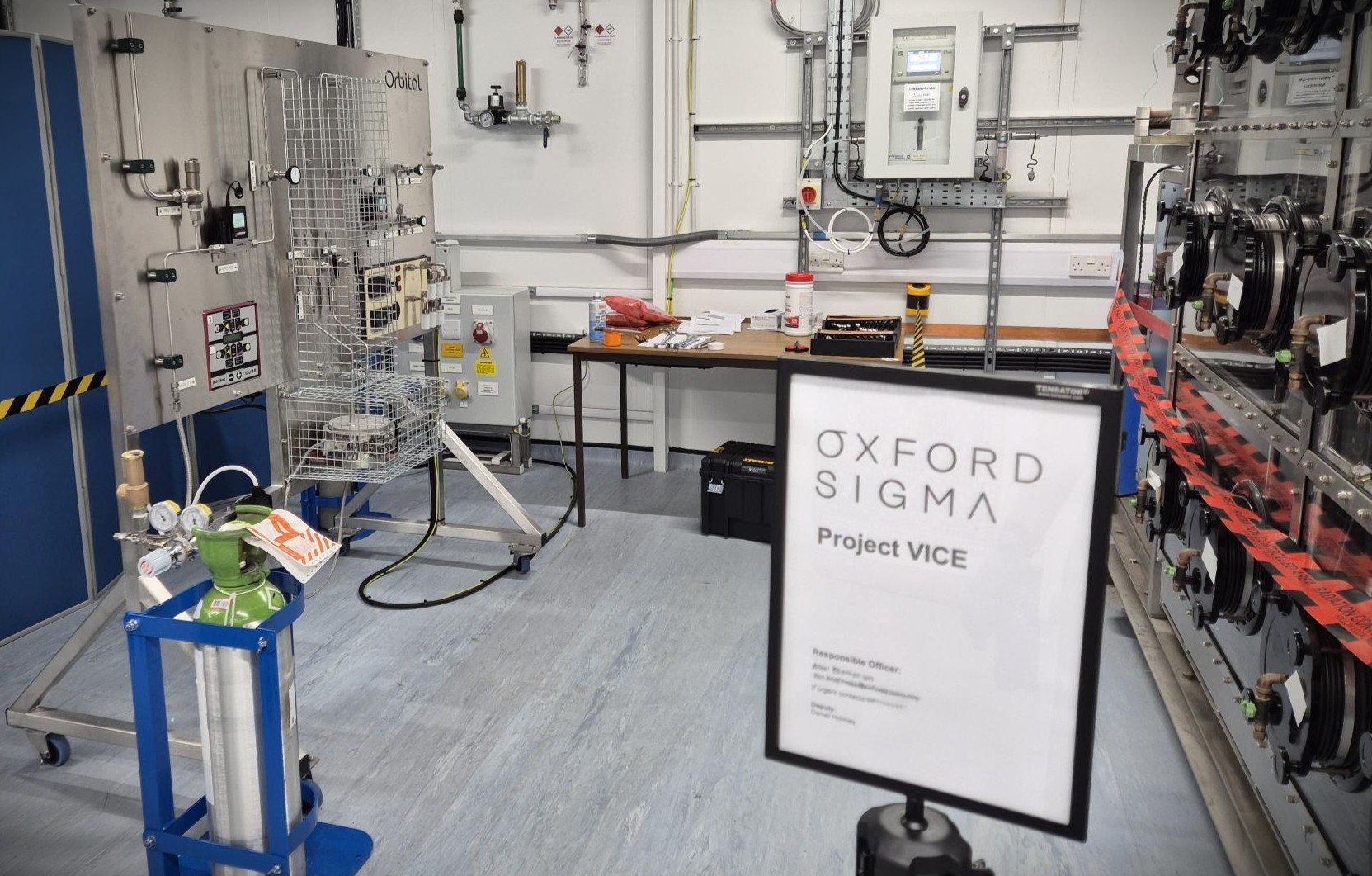 Oxford Sigma Thermally Commissions Tritium Extraction System with UKAEA LIBRTI
